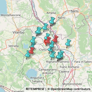 Mappa Loc. Quartaccio Km. 3, 01034 Fabrica di Roma VT, Italia (11.33737)