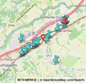 Mappa Via tiburtina km 212, 65025 Manoppello Scalo PE, Italia (0.9025)