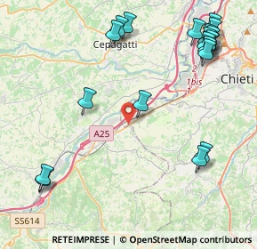 Mappa Via tiburtina km 212, 65025 Manoppello Scalo PE, Italia (5.774)