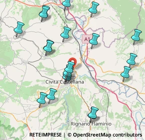 Mappa Via della Scuola, 01033 Civita Castellana VT, Italia (9.5105)