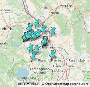 Mappa Via della Scuola, 01033 Civita Castellana VT, Italia (10.931)