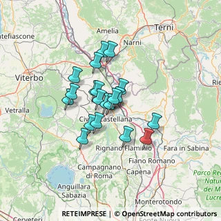 Mappa Via della Scuola, 01033 Civita Castellana VT, Italia (9.9195)
