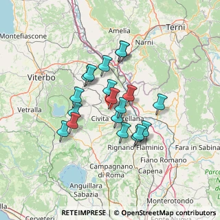Mappa Via Quartaccio, 01034 Fabrica di Roma VT, Italia (11.33263)