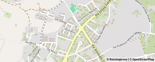 Mappa Ragusa