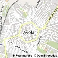 Térkép Avola