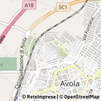 Karte Avola