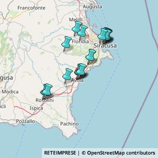 Mappa Via Monsignor Angelo Calabretta, 96012 Avola SR, Italia (14.5275)