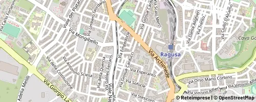 Mappa Ragusa