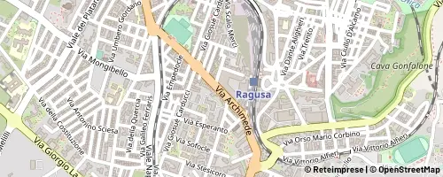 Mappa Ragusa