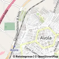 Map Avola