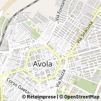 Mapa Avola