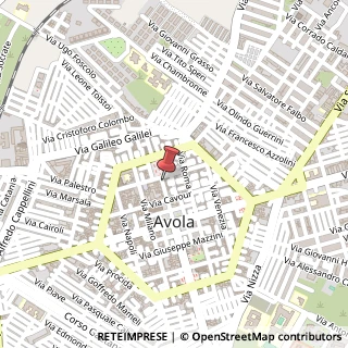 Mappa Corso Garibaldi, 4, 96012 Avola, Siracusa (Sicilia)