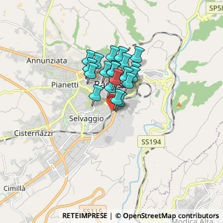Mappa Via Demostene, 97100 Ragusa RG, Italia (1.302)