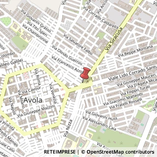 Mappa Via Siracusa, 6, 96012 Avola, Siracusa (Sicilia)