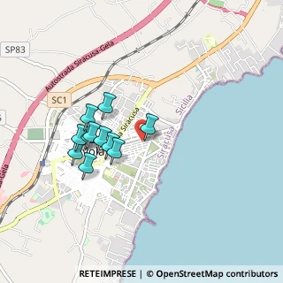 Mappa Via Benedetto Croce, 96012 Avola SR, Italia (0.87182)