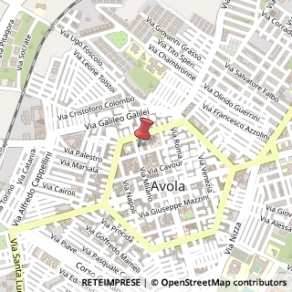 Mappa Via Milano, 81, 96012 Avola, Siracusa (Sicilia)