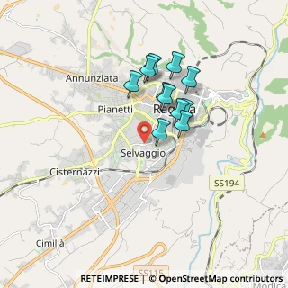 Mappa Via Enrico Berlinguer, 97100 Ragusa RG, Italia (1.53455)