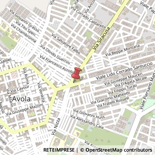 Mappa Viale Lido, 7, 96012 Avola, Siracusa (Sicilia)