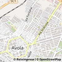 Hartă Avola