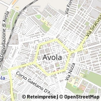 Map Avola