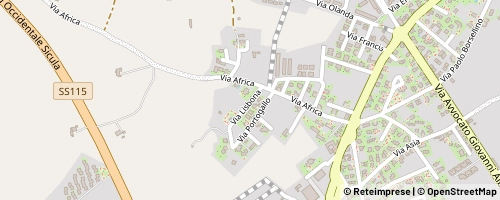 Mappa Ragusa