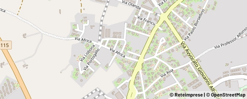 Mappa Ragusa