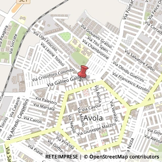 Mappa Via Pellico, 2, 96012 Avola, Siracusa (Sicilia)