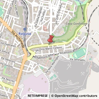 Mappa Via Risorgimento, 61, 97100 Ragusa, Ragusa (Sicilia)