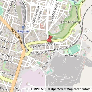 Mappa Via Giovanni Grasso, 90, 97100 Ragusa, Ragusa (Sicilia)