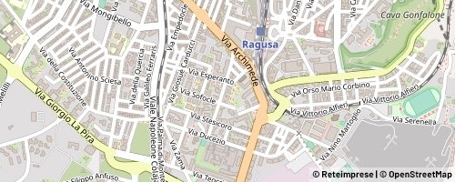 Mappa Ragusa