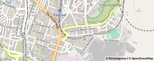 Mappa Ragusa