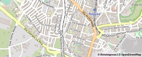 Mappa Ragusa