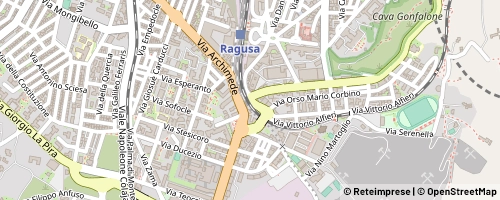 Mappa Ragusa