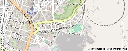 Mappa Ragusa