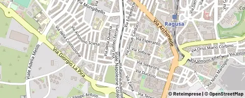 Mappa Ragusa