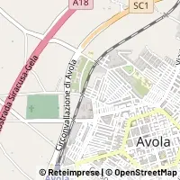 Map Avola