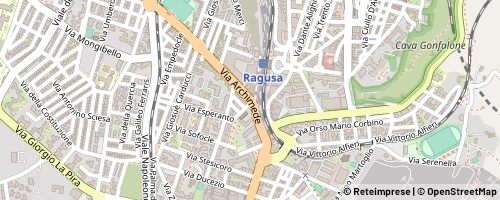 Mappa Ragusa