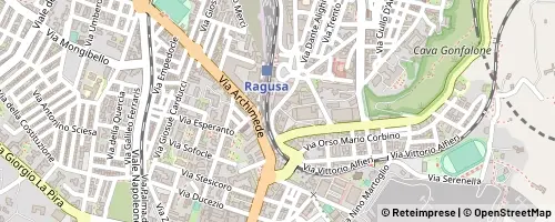 Mappa Ragusa