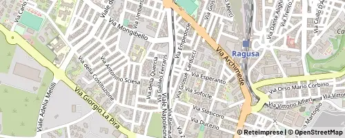 Mappa Ragusa