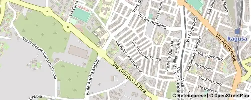 Mappa Ragusa