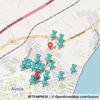 Mappa Via Morvillo, 96012 Avola SR, Italia (0.6615)