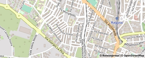 Mappa Ragusa