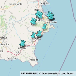 Mappa Via San Matteo Evangelista, 96012 Avola SR, Italia (15.669)