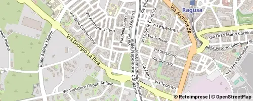Mappa Ragusa