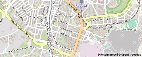 Mappa Ragusa