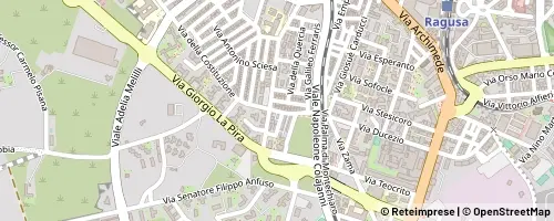 Mappa Ragusa