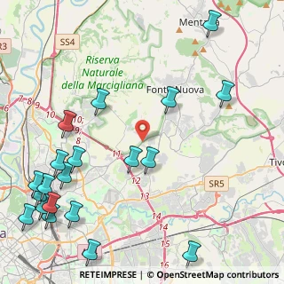 Mappa Via Giacomo da Lentini, 00137 Roma RM, Italia (6.389)