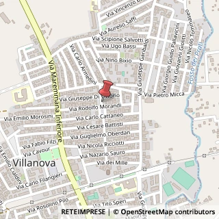 Mappa Via Luigi Settembrini, 39, 00012 Guidonia Montecelio, Roma (Lazio)