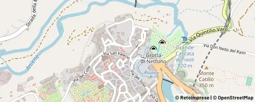 Mappa Tivoli
