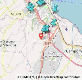 Mappa Via degli Oleandri, 86039 Termoli CB, Italia (2.68)